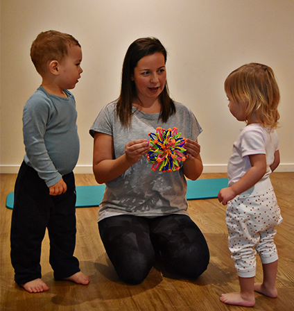 een cursus kleuteryoga bij Santé Magic te Leuven